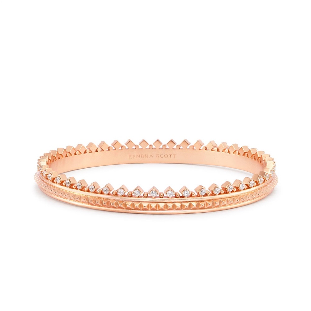 Kendra Scott rose gold bracelet